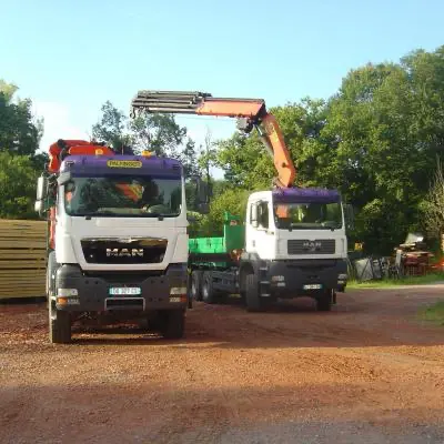 camion entreprise charpente ameztoy sare